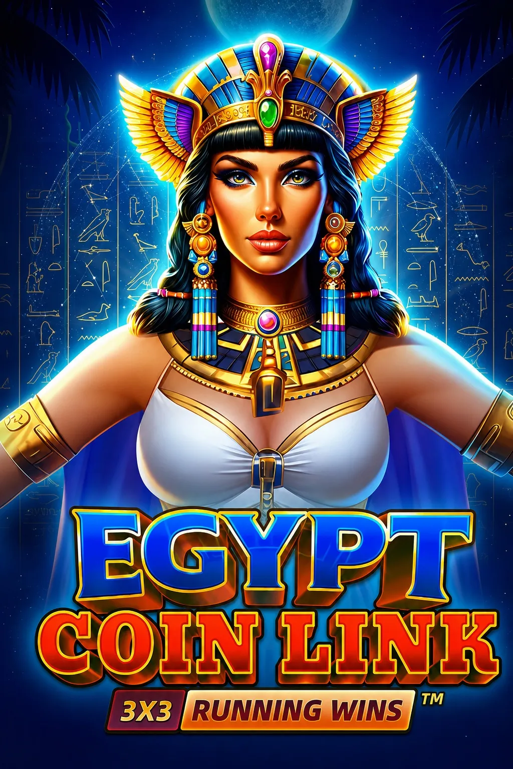 Egypt coin link 3x3 running wins